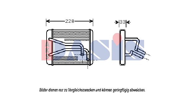 AKS DASIS Lämmityslaitteen kenno 516014N